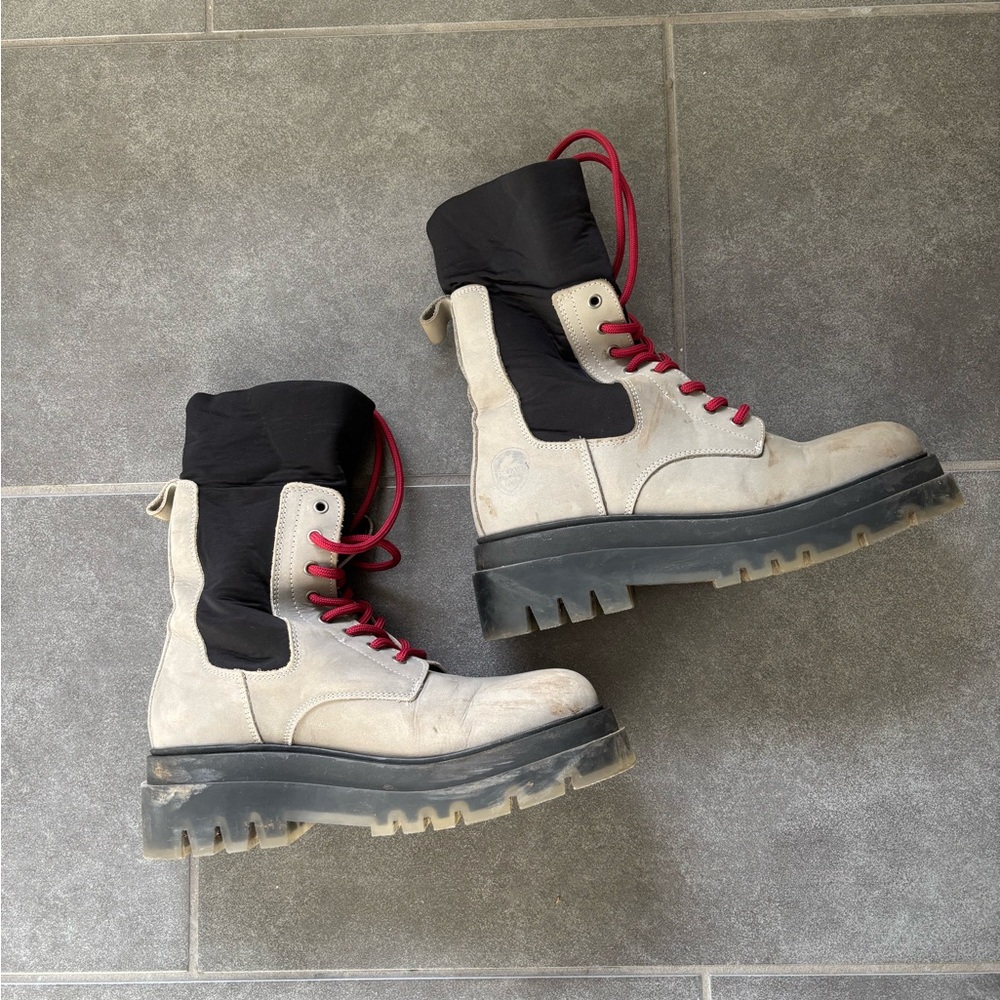 Pajar Black and Cream Women's Boots